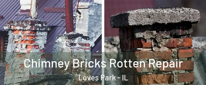  Chimney Bricks Rotten Repair Loves Park - IL