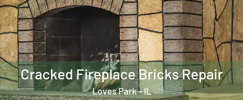  Cracked Fireplace Bricks Repair Loves Park - IL