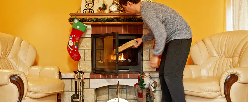 Gas to Wood-Burning Fireplace Conversion Services in Loves Park, Illinois