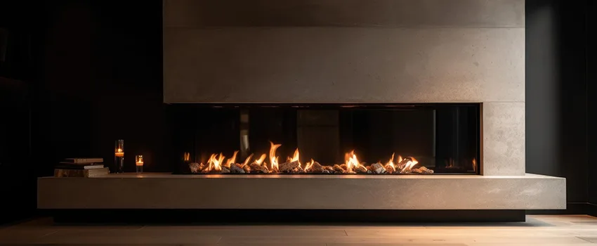 Gas Fireplace Ember Bed Design Services in Loves Park, Illinois