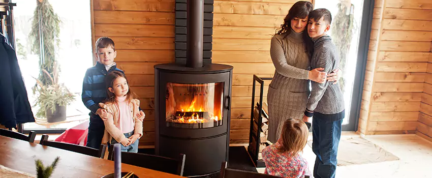 Morso Cast Iron Fireplace Insert Installation in Loves Park, Illinois