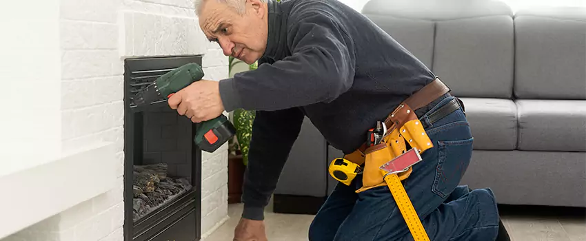 New Indoor Fireplace Installation in Loves Park, Illinois