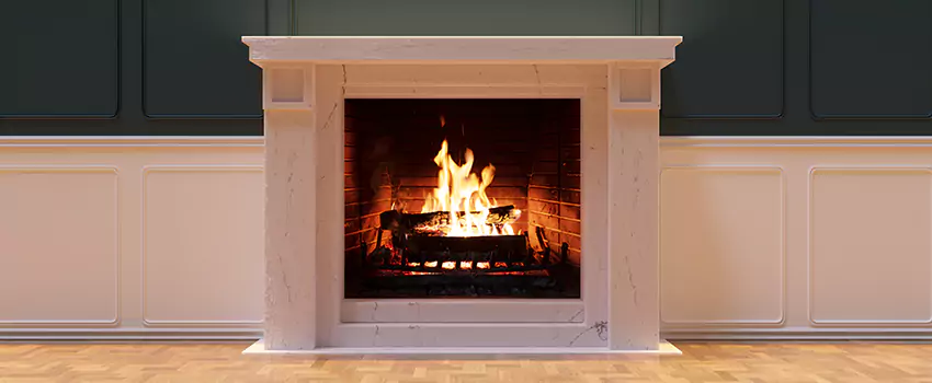 Open Flame Wood-Burning Fireplace Installation Services in Loves Park, Illinois
