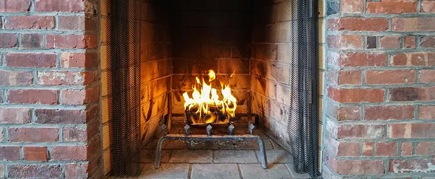 Repairing Damaged Fireplace Tiles in Loves Park, Illinois
