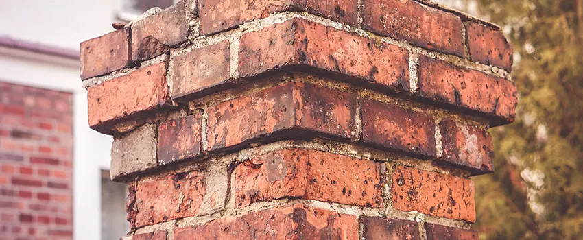 Cracked Chimney Bricks Repair Cost in Loves Park, Illinois